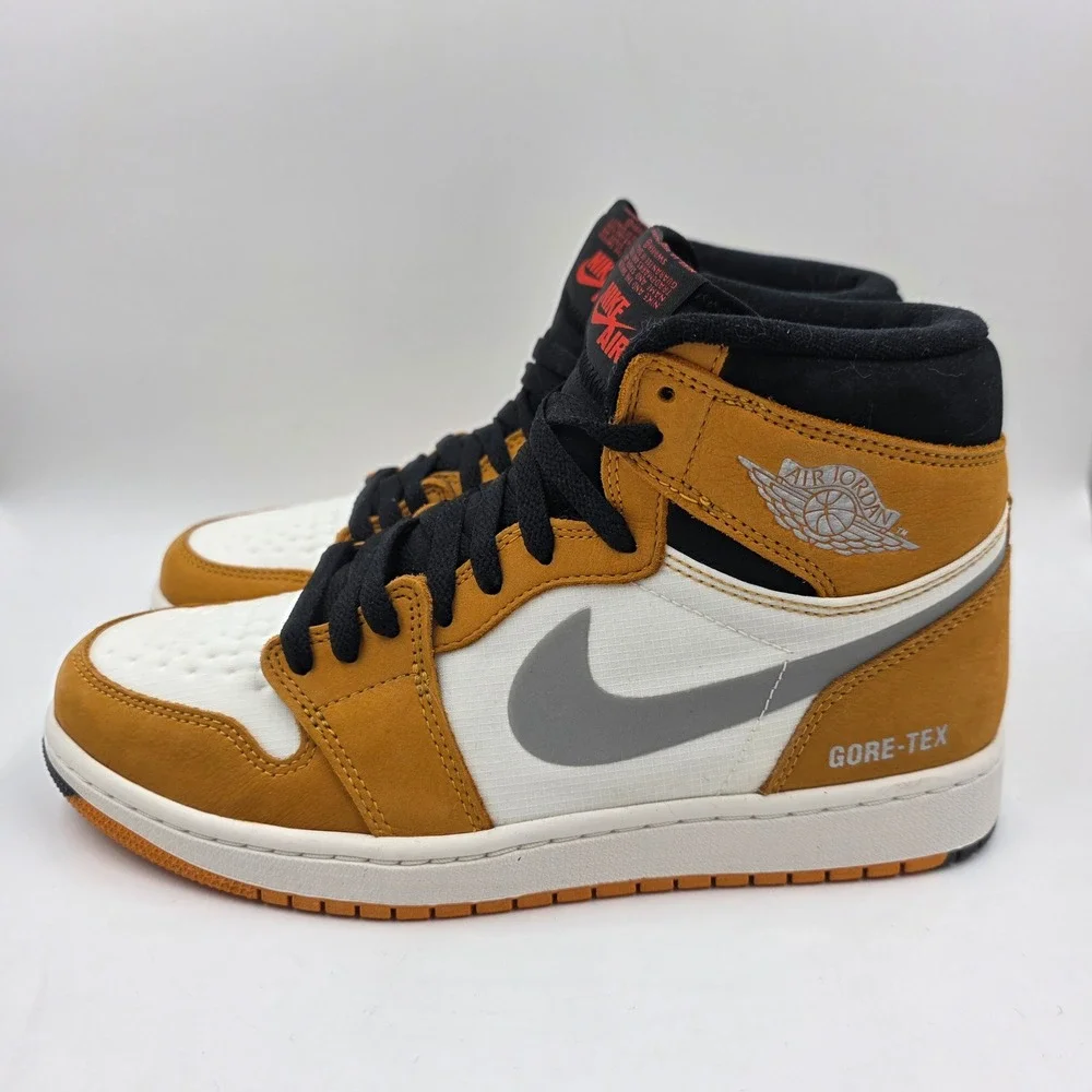 Nike Air Jordan 1‎ Element Gore-Tex Light Curry Sneakers DB2889-700 Mens Size 8